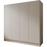 Beautysofa Kleiderschrank Gava moderne Schlichtheit und funktionale Eleganz (Schrank mit flexibel konfigurierbar, TIP-ON Öffnungssystem) Breiten zur Auswahl: 100 cm, 150 cm oder 200 cm