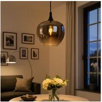 GLOBO LIGHTING Pendelleuchte, Leuchtmittel nicht inklusive, Hängelampe Esstischleuchte Pendellampe, Moderne Hängeleuchte
