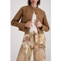 Monari Blouson Jacke Trench Regular fit mit Stehkragen