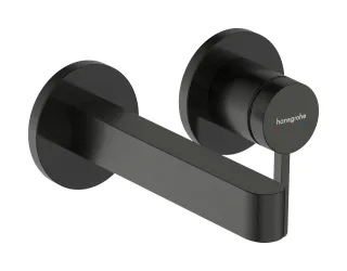 Hansgrohe Finoris Einhebel-Waschtischmischer Unterputz für Wandmontage mit Auslauf 16,8 cm, Brushed  76051340