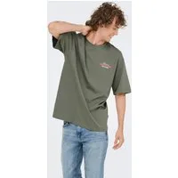 ONLY & SONS T-Shirt ONSFRANK RLX SS TEE NOOS Baumwolle, relaxed fit
