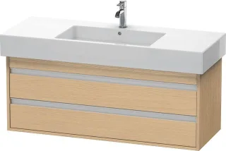 Duravit Ketho Waschtischunterbau wandhängend Natur Eiche Matt 1200x455x480 mm - KT664203030 KT664203030