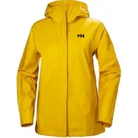 Helly Hansen Regenjacke W MOSS JACKET mit hochschließendem Kragen, winddicht, wasserdichtes PU-Gewebe