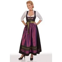 Spieth & Wensky Dirndl Dirndl lang 2tlg. - WILLA - beere