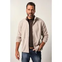 JP1880 Fleecejacke Fleecejacke Stehkragen Zipp-Pockets