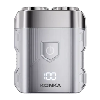 KONKA KTXD-7001S Portable Mini Shaver Men Electric Shaver Beard IPX7 Waterproof Rechargeable Magnetic Head Shaver Travel
