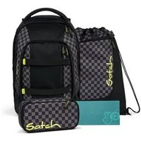 Satch Schulranzen pack Bundle (4-tlg., 4-teiliges Set), größenverstellbares Rückensystem