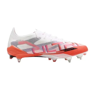 Puma Unisex Erwachsene 5 Ultimate Soft Ground Fußballschuhe (Weiß/Rot)