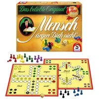 Schmidt Spiele Spiel Brettspiel Mensch ärgere Dich nicht GOLD 110 Jahre