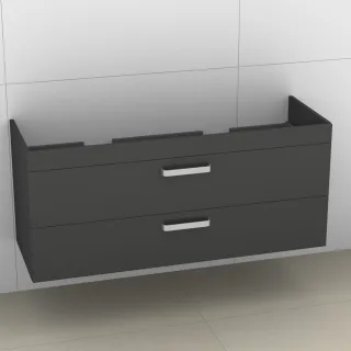 Artiqua 414 Waschtischunterschrank für Sentique 5126D1 Anthrazit Glanz, 414-WU2L-V41-7065-51 414-WU2L-V41-7065-51
