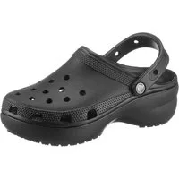 Crocs Classic Platform Clog W Clog Sommerschuh, Schlappen, Hausschuh, trendige Plateausohle