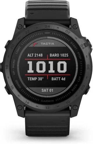 Garmin tactix 7 [inkl. Silikonarmband schwarz] 51mm Titangehäuse schwarz