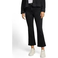 TOM TAILOR 3/4-Jeans Kate - Slim mit Leo-Print und Stretch