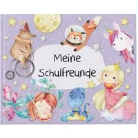 PAPIERDRACHEN Tagebuch Freundebuch für Kinder - Schulfreunde