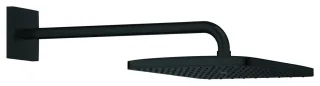 GROHE KopfbrauseSet Euphoria 350x230 135488, 1 Strahl 7,6l/min Brausearm matt black, 1354882430 1354882430