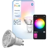 Philips Hue LED-Leuchtmittel Essential White & Color Ambiance smarte Lampe, GU10, 1 St., Farbwechsler