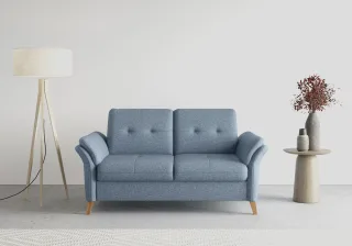 sit&more 2-Sitzer "Göteborg" inklusive Sitztiefenverstellung und Federkern