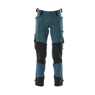 MASCOT Hose mit Knietaschen ADVANCED Dunkelpetroleum 60 - 17079-311-44-82C60