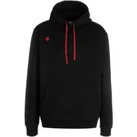 Wilson Kapuzenpullover Fundamentals Cotton Hoodie mit Kapuze (Baumwolle) schwarz Herren