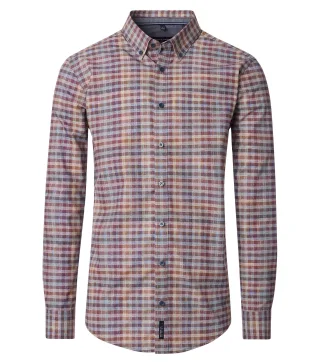 CASAMODA - Freizeithemd rot - Gr. - XL