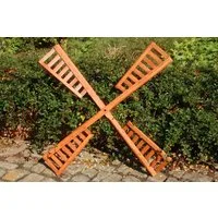 DSH DEKO SHOP HANNUSCH Gartenfigur Windmühlenflügel – Spannweite 100 cm