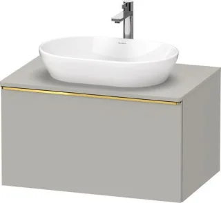 Duravit D-Neo Konsolenwaschtischunterbau wandhängend Betongrau Matt 800x550x459 mm - DE4947034070000 DE4947034070000