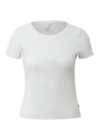 qs - T-Shirt weiß - Gr. - XXL