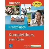Hueber Verlag Hörspiel-CD Komplettkurs Französisch zum Hören, 9 Audio-CDs