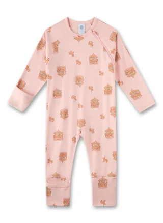Sanetta - Strampler/Overall powder rose - Gr. - 074
