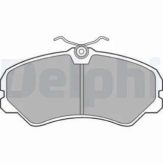 Delphi Bremsbel?ge vorne Citroen C25 Fiat Ducato Peugeot J5 LP567