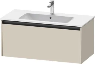 Duravit Ketho.2 Waschtischunterbau wandhängend Taupe Supermatt 1010x480x440 mm - K25064083830000 K25064083830000