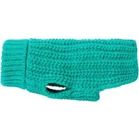 PAIKKA Hundepullover Hunde Strickpullover "Knit Sweater" green