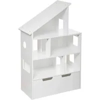 Atmosphera Créateur d'intérieur Standregal Kinderregal mit Stauraum für Spielzeug, weiß