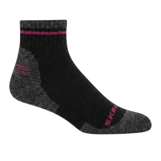 Skechers - Socken für Damen (2er-Pack) (Grau/Pink)