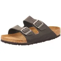 Birkenstock Arizona FL SFB Schwarz weit Pantolette