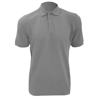 Russell Mens Ripple Kragen & Manschette Kurzarm-Poloshirt (Light Oxford)