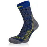 Lowa Wandersocken (Merinowolle, Wabenstruktur) blau Kinder - 1 Paar