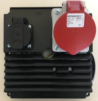 ELMAG Deckel mit Steckdosen (f. Generator ET2MCF) - 9503106