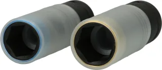 KS Tools SlimPOWER Alu-Felgen Kraft-Stecknuss-Satz, 2-tlg, 1/2" - 515.0989