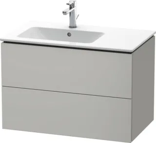 Duravit L-Cube Waschtischunterbau wandhängend Betongrau Matt 820x481x550 mm - LC629100707 LC629100707