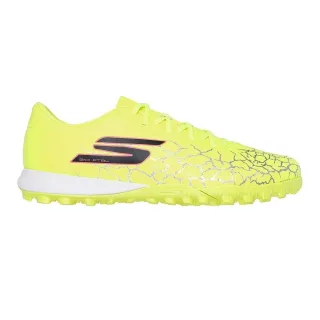 Skechers - Crackle-Effekt Fußball-Stiefel für Herren (Gelb/Schwarz)