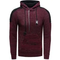 Rusty Neal Kapuzensweatshirt Knitwear mit praktischem Reißverschluss