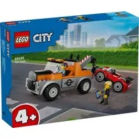 LEGO® LEGO® City 60435 Abschleppwagen mit Sportauto Konstruktionsspielsteine, (101 St)