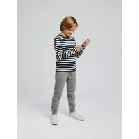 Name It Sweathose NKMSWEAT – Jogger mit verstellbarem Bund und Rippbündchen unifarben, casual, regular fit, angeraute Sweatware