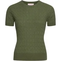Brigitte von Schönfels Strickpullover Kurzarm-Pullover