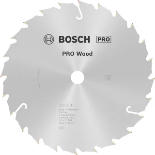 Bosch PRO Kreissägeblatt Speedline Wood, 184 x 16 x 2,2 mm, 24 Zähne - 2608640795