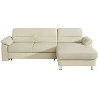 sit&more Ecksofa Ascara L-Form, inklusive Boxspring/Federkern-Polsterung, wahlweise mit Schlaffunktion