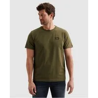 PME LEGEND T-Shirt mit Logobadge