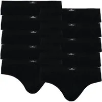 GÖTZBURG Slip Brief (10-St) mit Logo am Bund