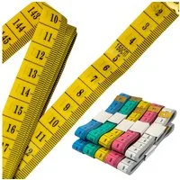 maDDma Kreativset Schneidermaßband 150 cm 10er-Set farbig Flexibles Maßband Nähen Messen, (Paket)